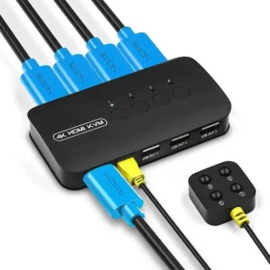 KVM SWITCH 4PORT (HDMI WALA)