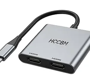 TYPE C TO ( HDMI + HDMI )