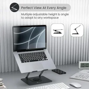 LAPTOP STAND 360° { WITHOUT FAN }