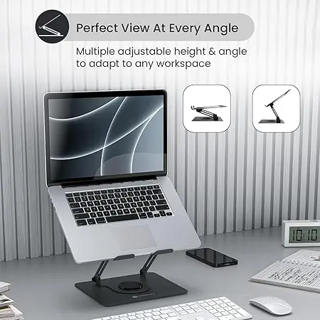 LAPTOP STAND 360° { WITHOUT FAN }