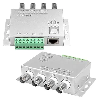 VIDEO BALUN { PASSIVE 4 CH PAIR }