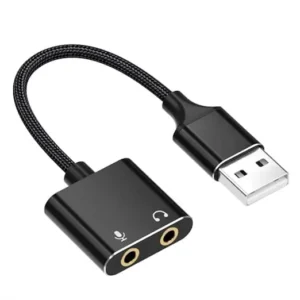 USB TO SOUND ( METAL DOUBLE AUX )