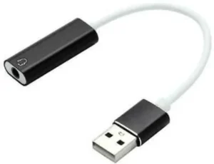 USB TO SOUND { SINGLE AUX PORT }