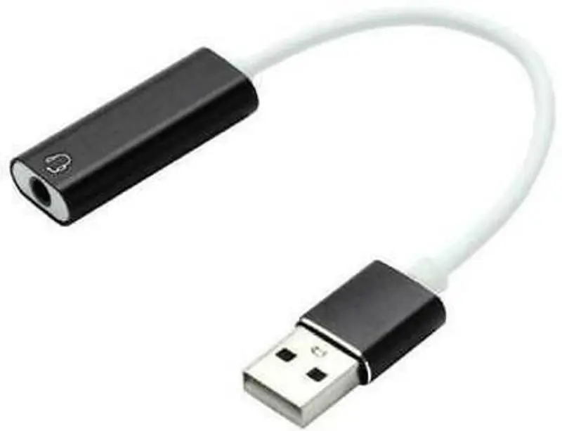 USB TO SOUND { SINGLE AUX PORT }