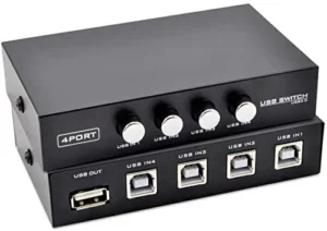USB PRINTER SWITCH ( “4 PORT” )