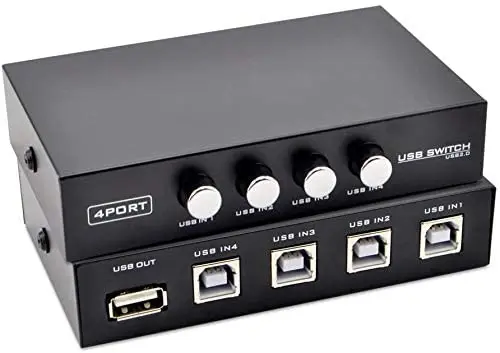 USB PRINTER SWITCH ( "4 PORT" )