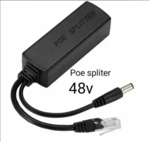 POE ( SPLITTER 48VOLT ) ” BLACK “
