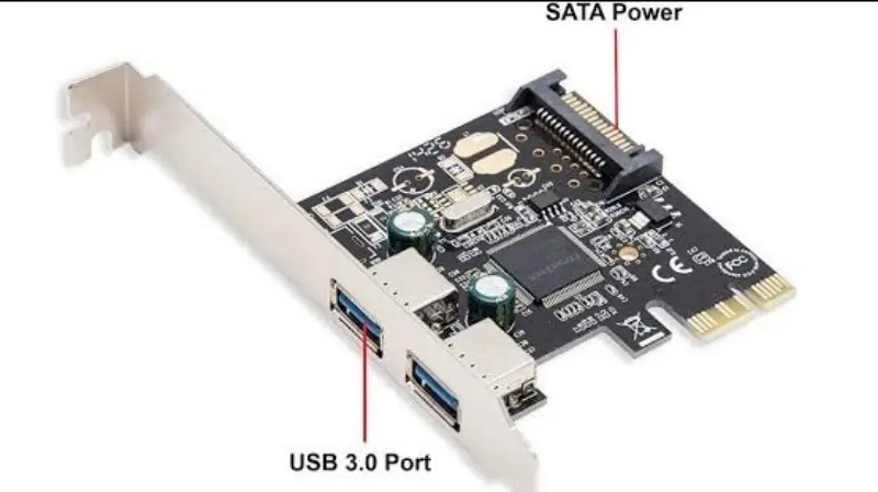 PCI ( EXPRESS ) USB CARD { 2PORT }