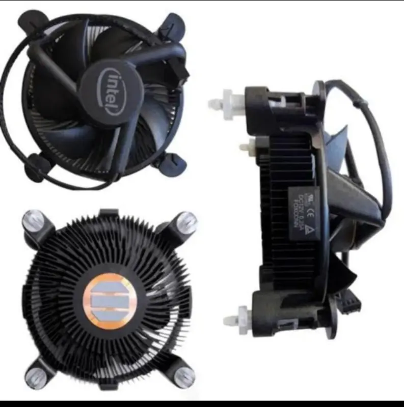 FAN INTEL ( BLACK COPPER HEATSINK )