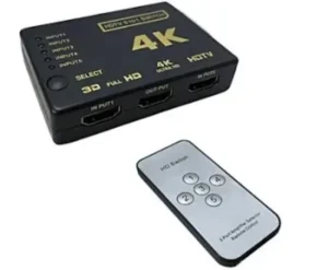 HDMI SWITCH  { REMOTE 5 PORT }