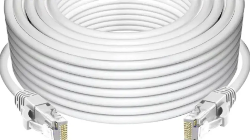 CAT 6E LAN CABLE { 50 MTR }