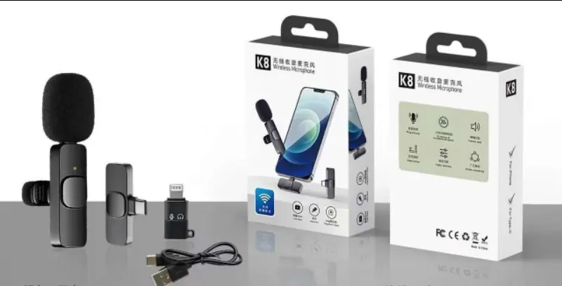 COLLER MIC WIRELESS ( K8 )