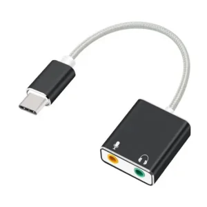 TYPE C TO SOUND WITH WIRE ( METAL )