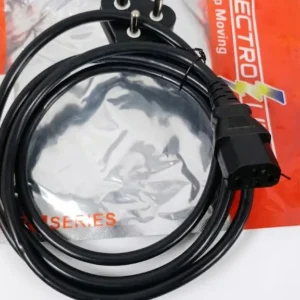 POWER CABLE "DESKTOP" { 1.8 MTR ELECTROLINE }