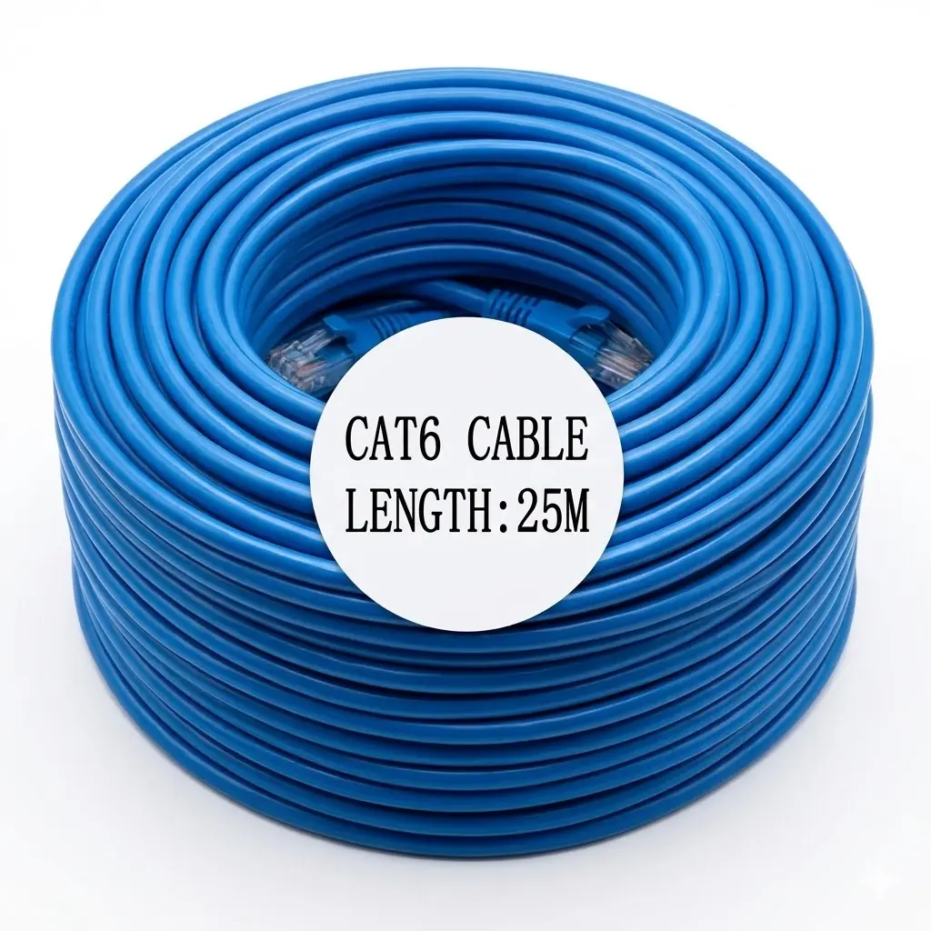 CAT 6E LAN CABLE [ 25 MTR ]