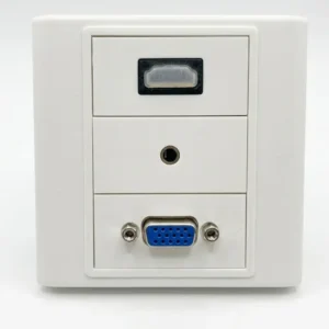 FACE PLATE WITH ( HDMI +VGA+AUX )
