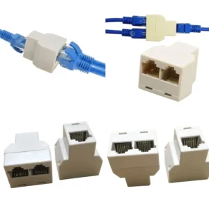 LAN SPLITTER DOUBLE ( YELLOW )
