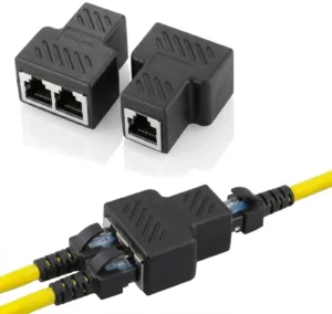 LAN SPLITTER { “BLACK” DOUBLE }