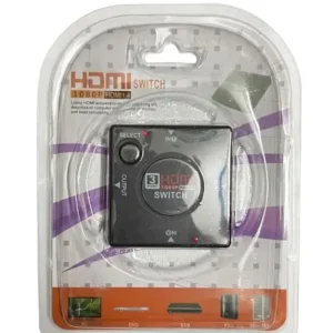 HDMI SWITCH 3 PORT ( BUTTON )