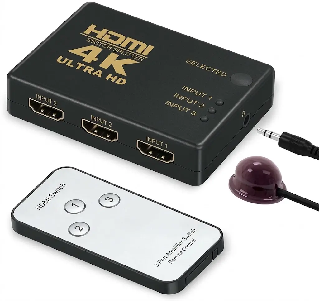 HDMI SWITCH 3 PORT ( REMOTE )