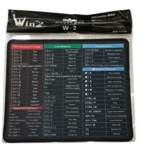MOUSE PAD SMALL BORDER ( SHORTCUT KEY )
