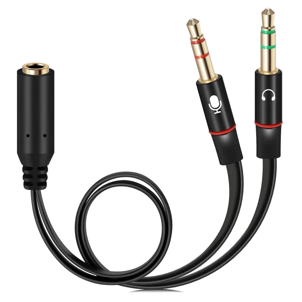 AUX SPLITTER CABLE ( 1F/2M )