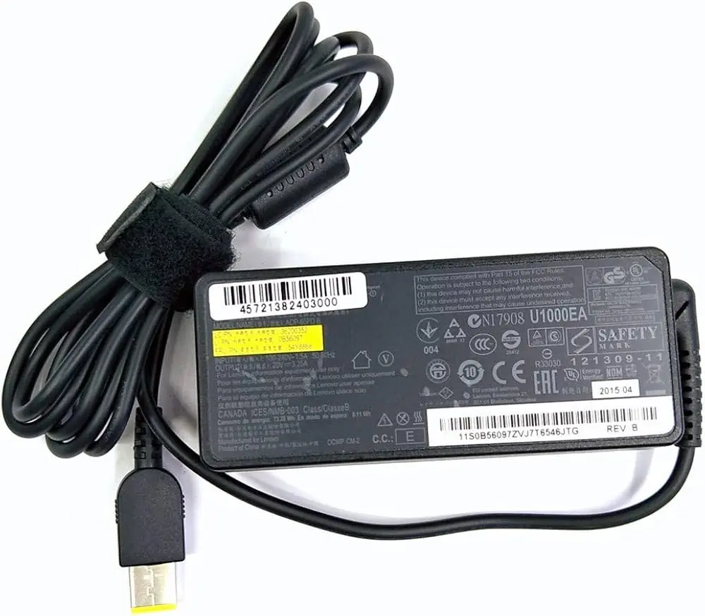 LAPTOP CHARGER IBM/ LENOVO YELLOW PIN