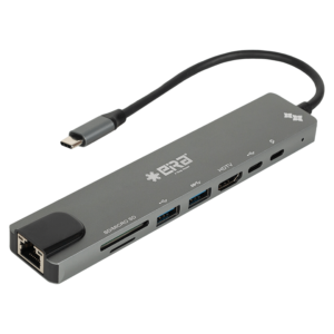USB TYPE C TO 8 IN 1 MULTIPORT HUB