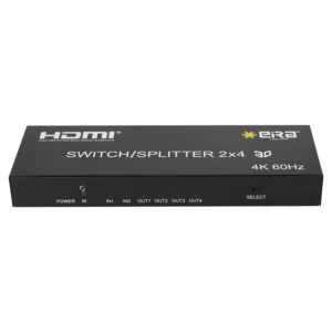 SWITCH/SPLITTER 2×4 (4K60Hz)